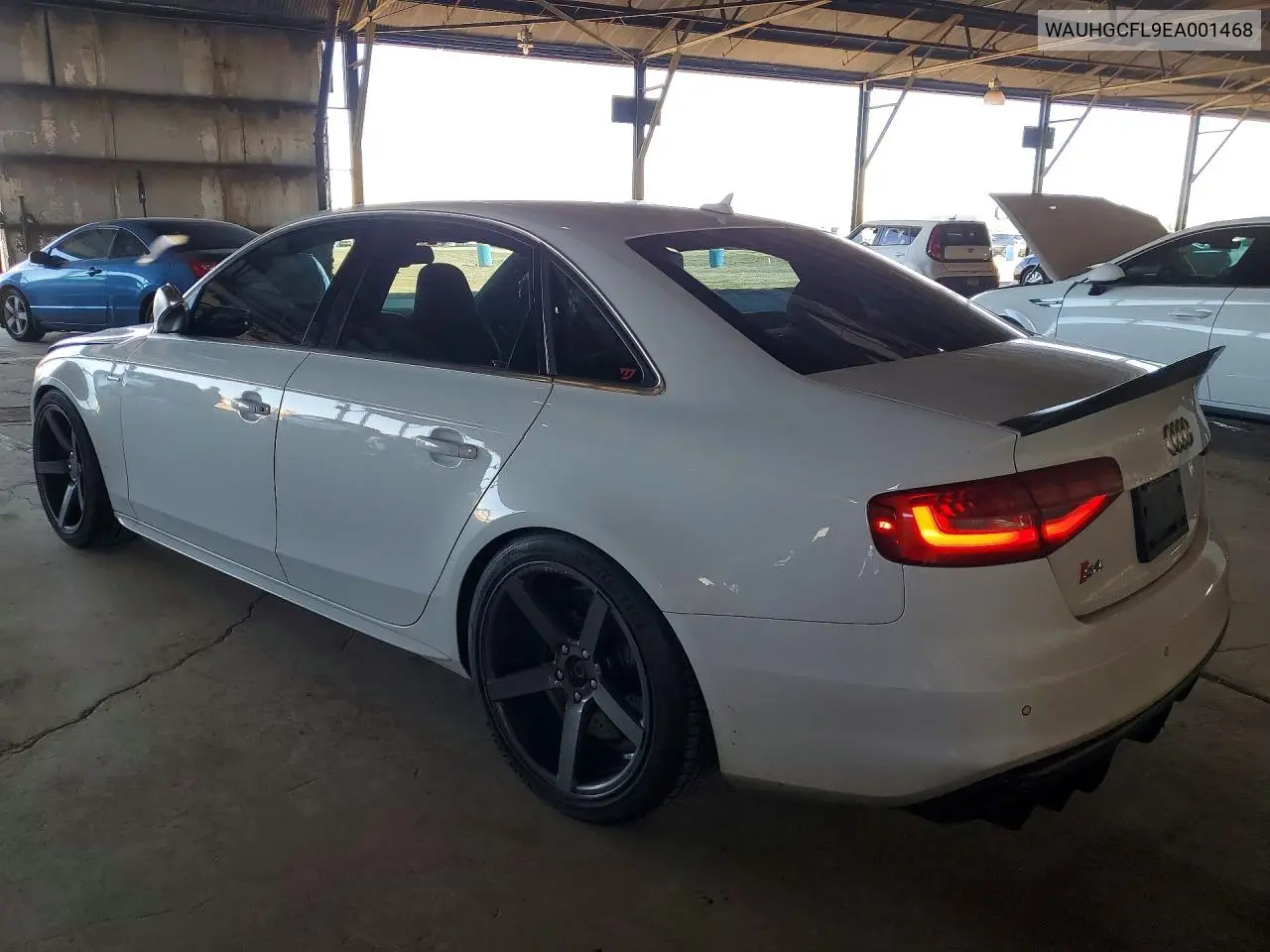 2014 Audi S4 VIN: WAUHGCFL9EA001468 Lot: 45757886