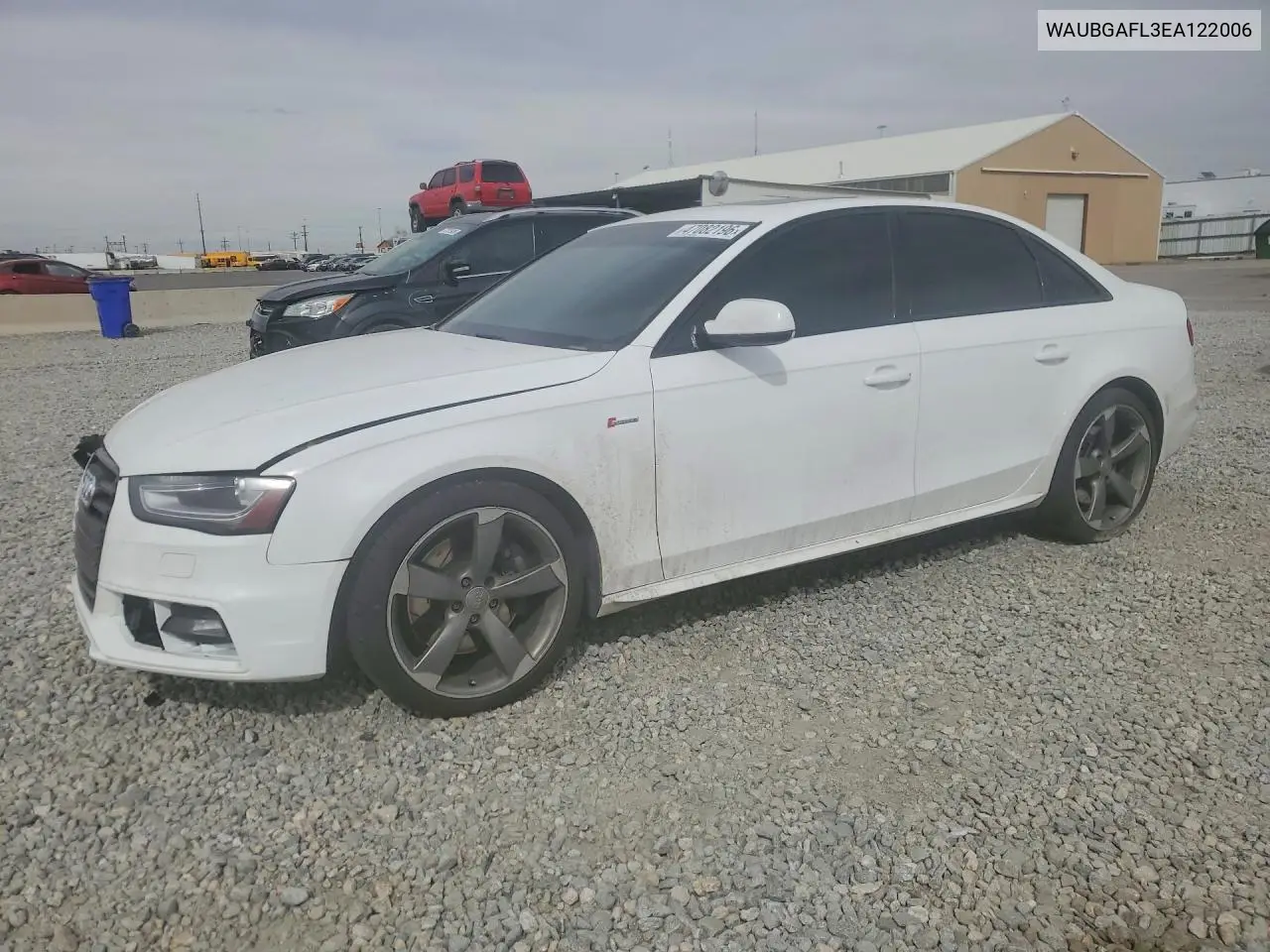 2014 Audi S4 Premium Plus VIN: WAUBGAFL3EA122006 Lot: 50236976