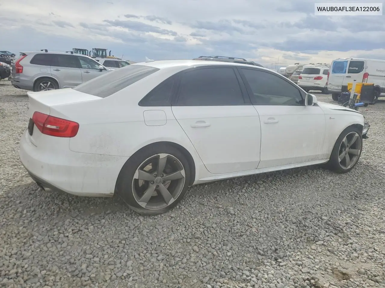 2014 Audi S4 Premium Plus VIN: WAUBGAFL3EA122006 Lot: 50236976