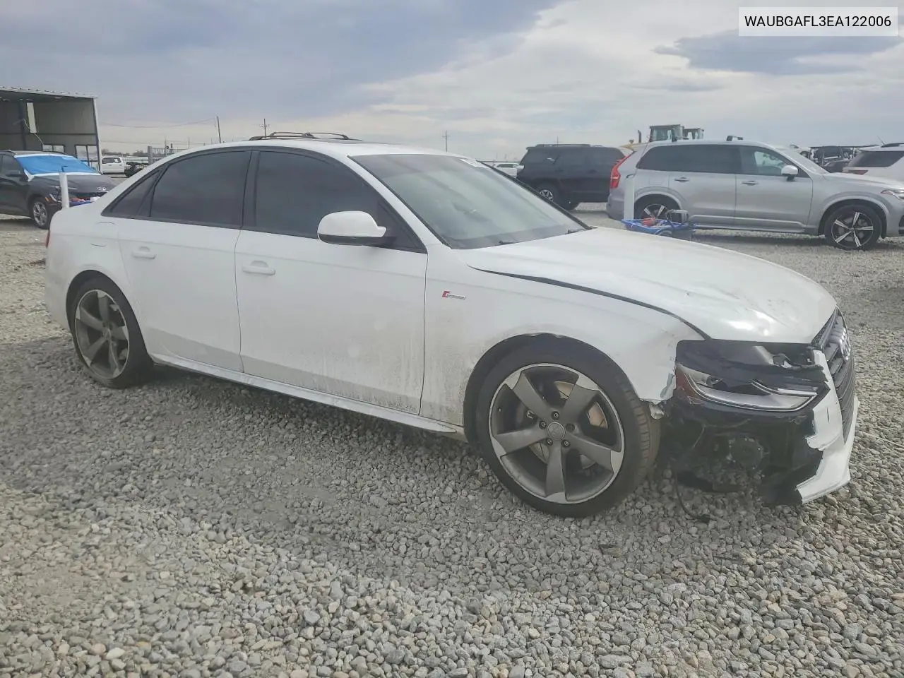 2014 Audi S4 Premium Plus VIN: WAUBGAFL3EA122006 Lot: 50236976