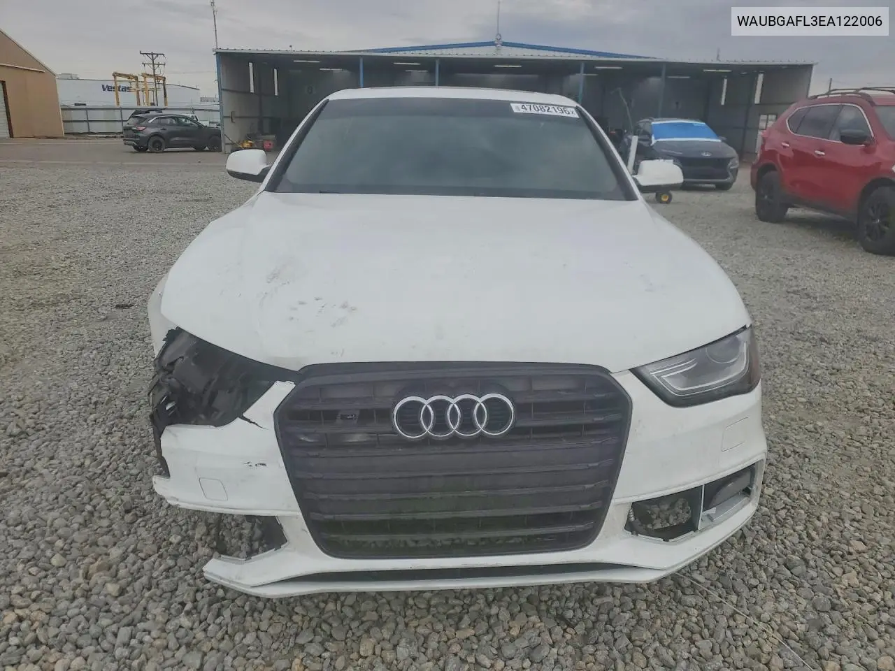2014 Audi S4 Premium Plus VIN: WAUBGAFL3EA122006 Lot: 50236976