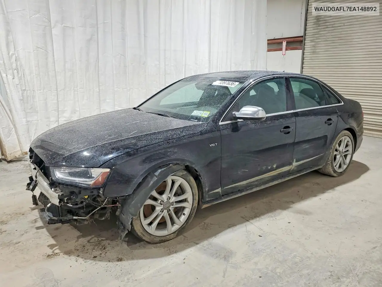 2014 Audi S4 Premium Plus VIN: WAUDGAFL7EA148892 Lot: 53397636