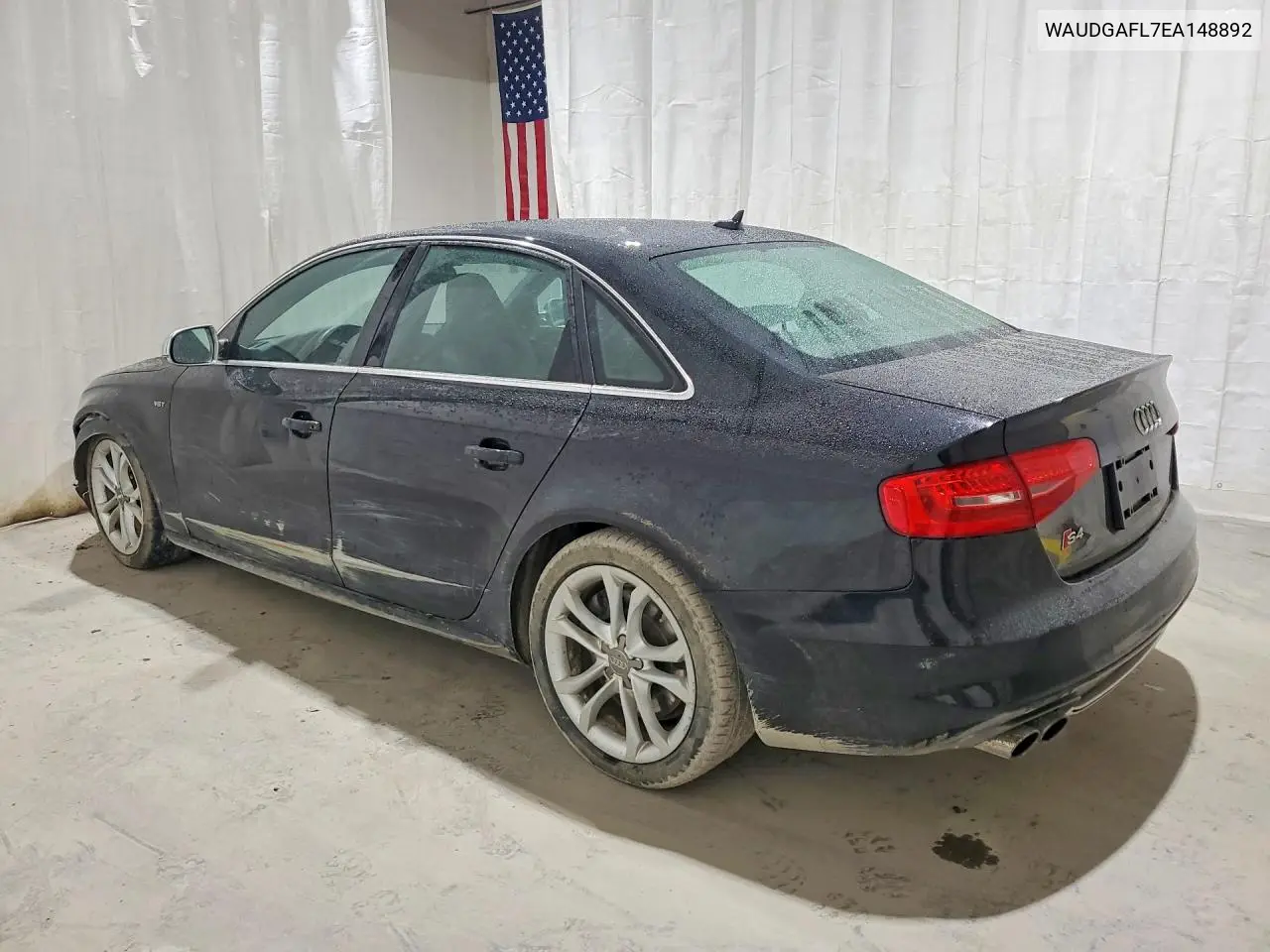 2014 Audi S4 Premium Plus VIN: WAUDGAFL7EA148892 Lot: 53397636