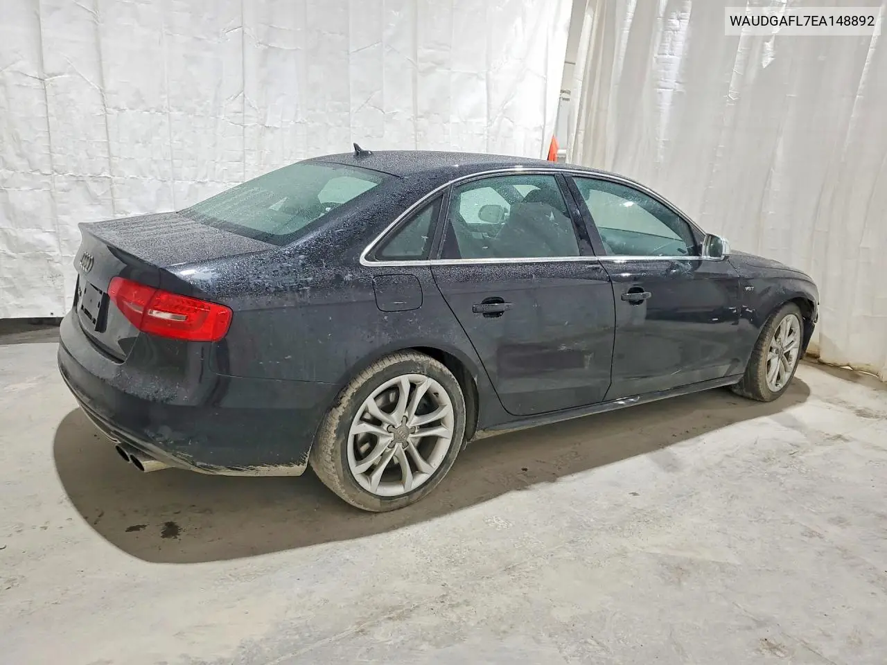 2014 Audi S4 Premium Plus VIN: WAUDGAFL7EA148892 Lot: 53397636