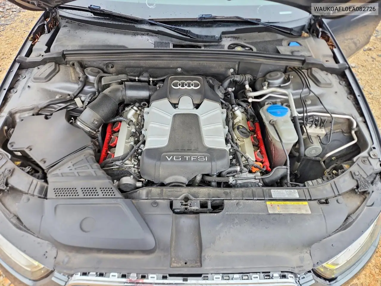 2014 Audi S4 Prestige VIN: WAUKGAFL0EA082726 Lot: 55109106