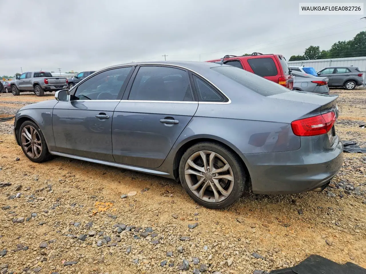 2014 Audi S4 Prestige VIN: WAUKGAFL0EA082726 Lot: 55109106