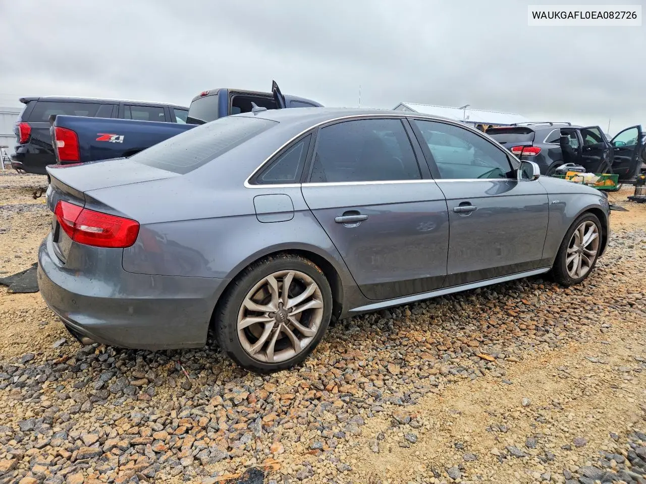 2014 Audi S4 Prestige VIN: WAUKGAFL0EA082726 Lot: 55109106