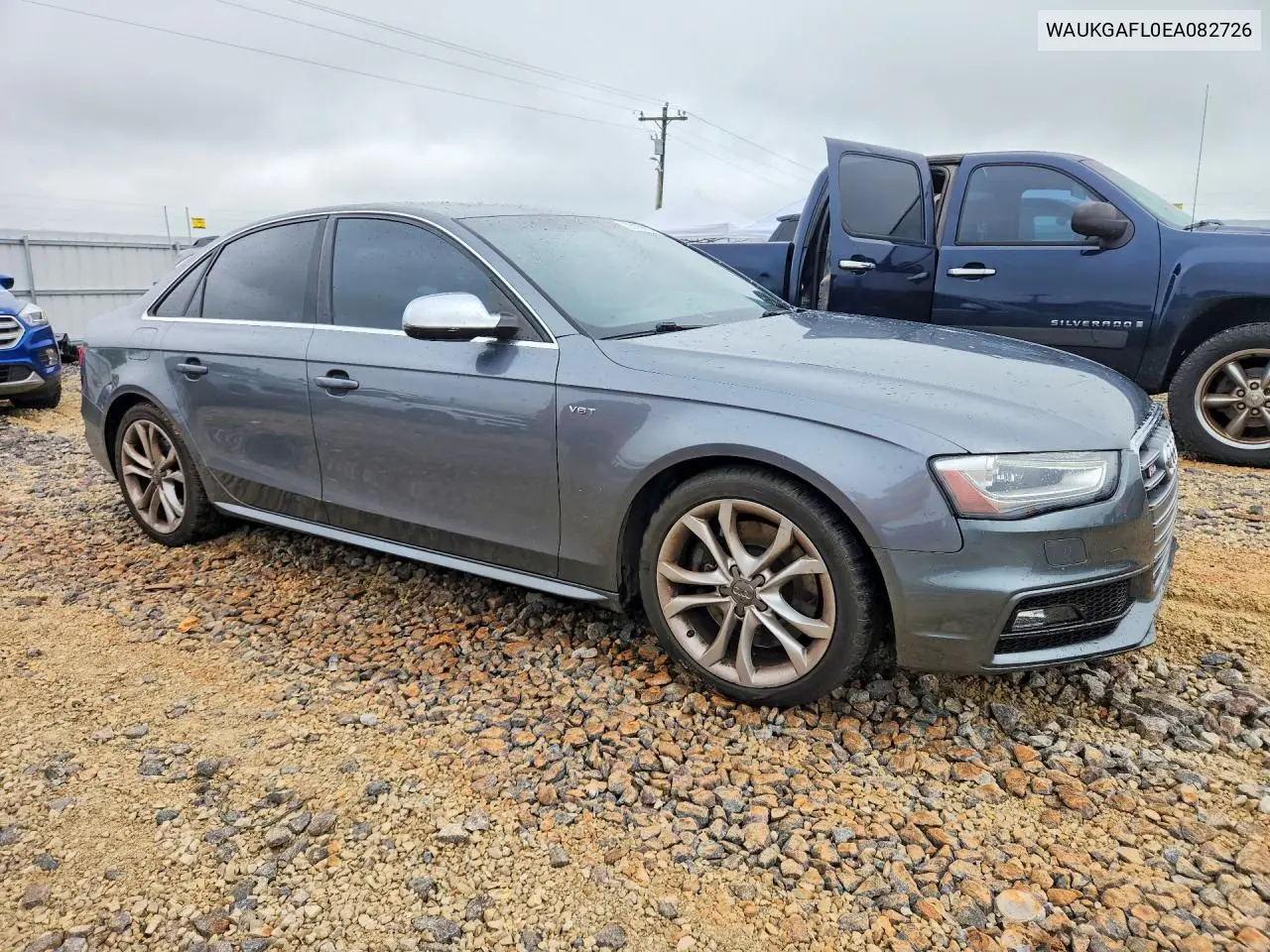 2014 Audi S4 Prestige VIN: WAUKGAFL0EA082726 Lot: 55109106