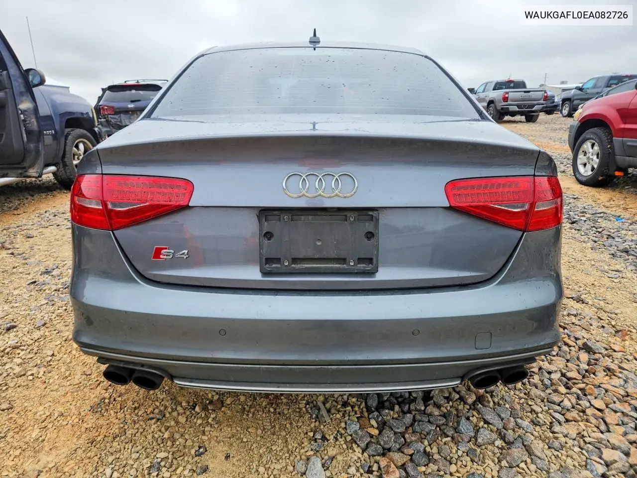 2014 Audi S4 Prestige VIN: WAUKGAFL0EA082726 Lot: 55109106