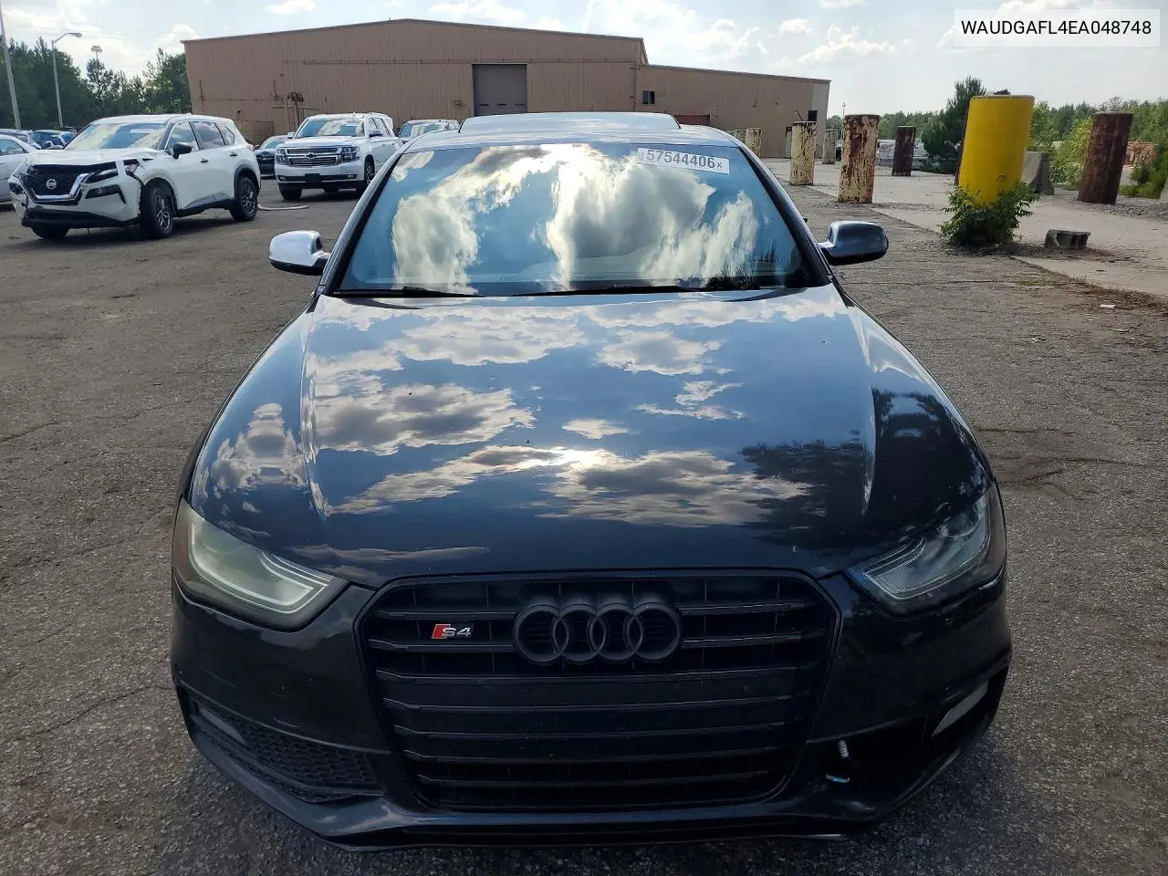 2014 Audi S4 Premium Plus VIN: WAUDGAFL4EA048748 Lot: 57544406