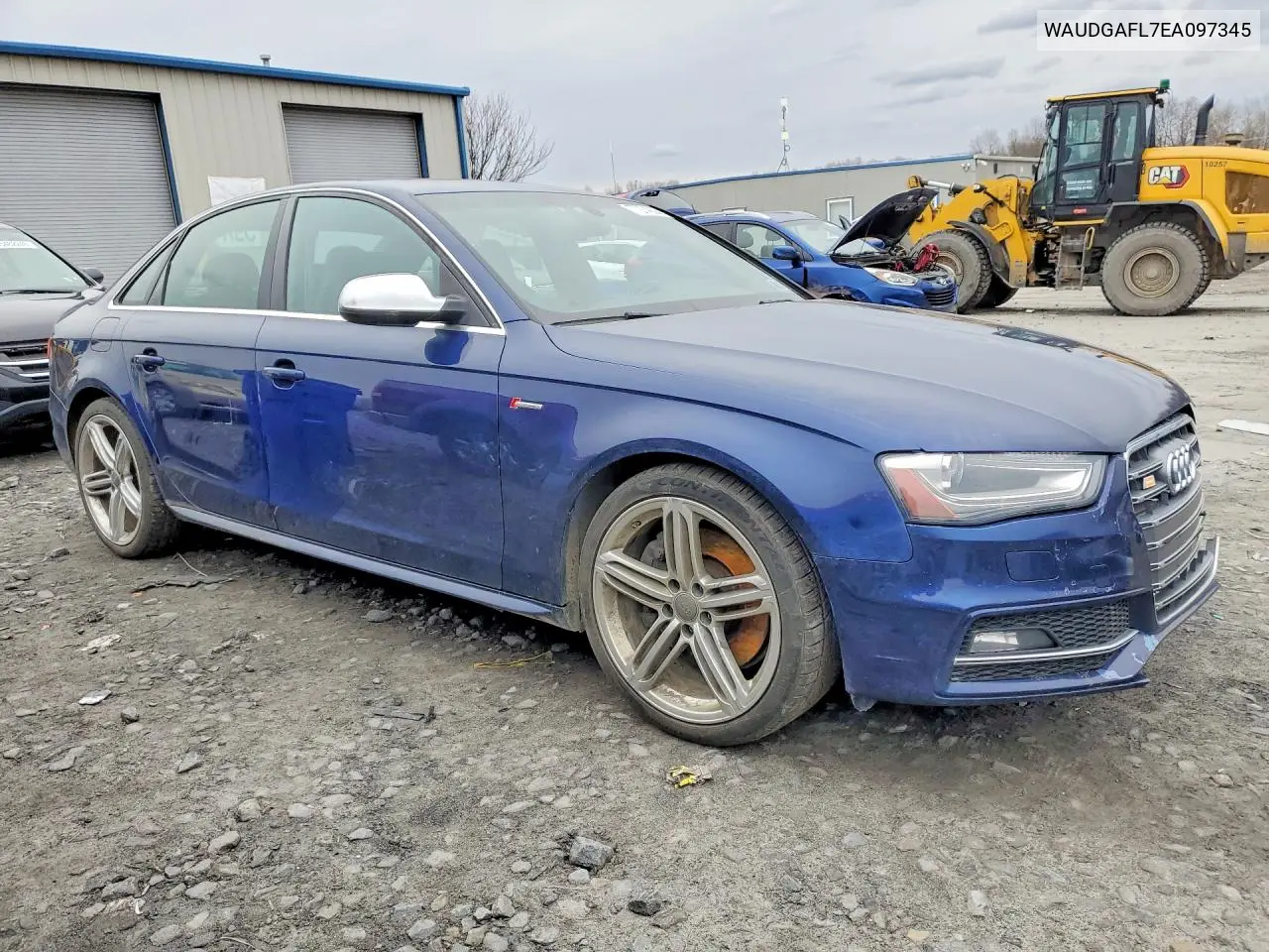 2014 Audi S4 Premium Plus VIN: WAUDGAFL7EA097345 Lot: 77274005