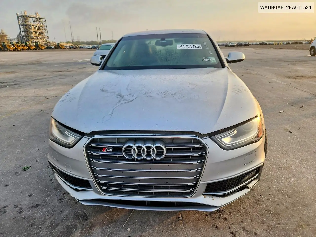 2015 Audi S4 Premium Plus VIN: WAUBGAFL2FA011531 Lot: 41781726