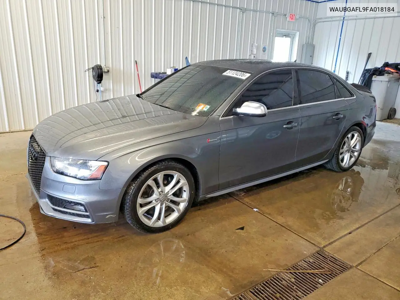 2015 Audi S4 Premium Plus VIN: WAUBGAFL9FA018184 Lot: 51124206