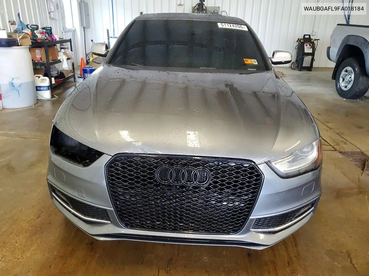 2015 Audi S4 Premium Plus VIN: WAUBGAFL9FA018184 Lot: 51124206