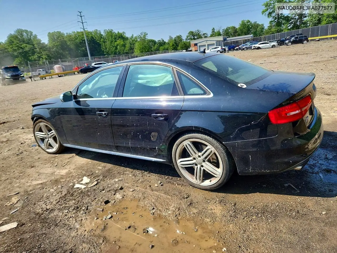 2015 Audi S4 Premium Plus VIN: WAUDGAFL3FA077577 Lot: 55477036