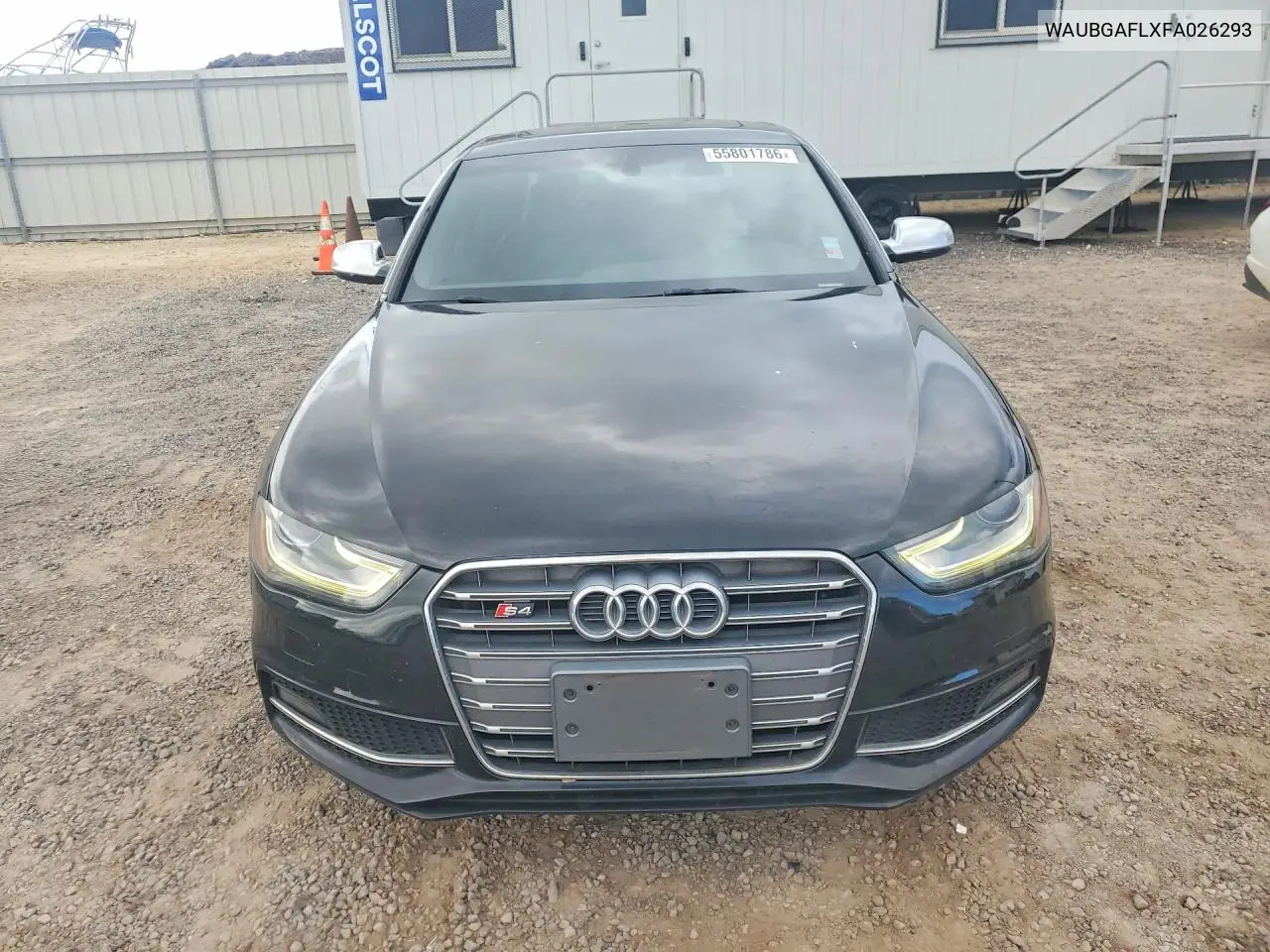2015 Audi S4 Premium Plus VIN: WAUBGAFLXFA026293 Lot: 55801786