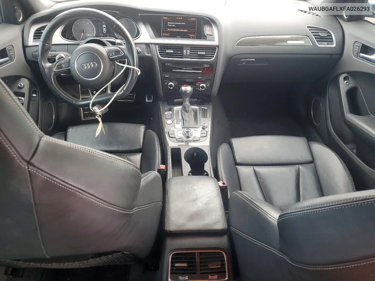 2015 Audi S4 Premium Plus VIN: WAUBGAFLXFA026293 Lot: 55801786