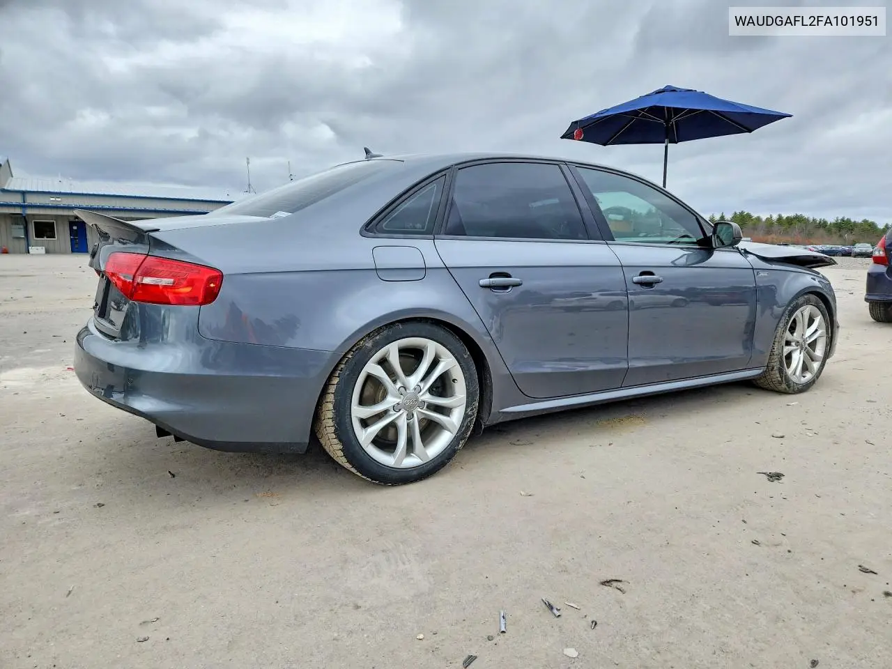 2015 Audi S4 Premium Plus VIN: WAUDGAFL2FA101951 Lot: 57924856