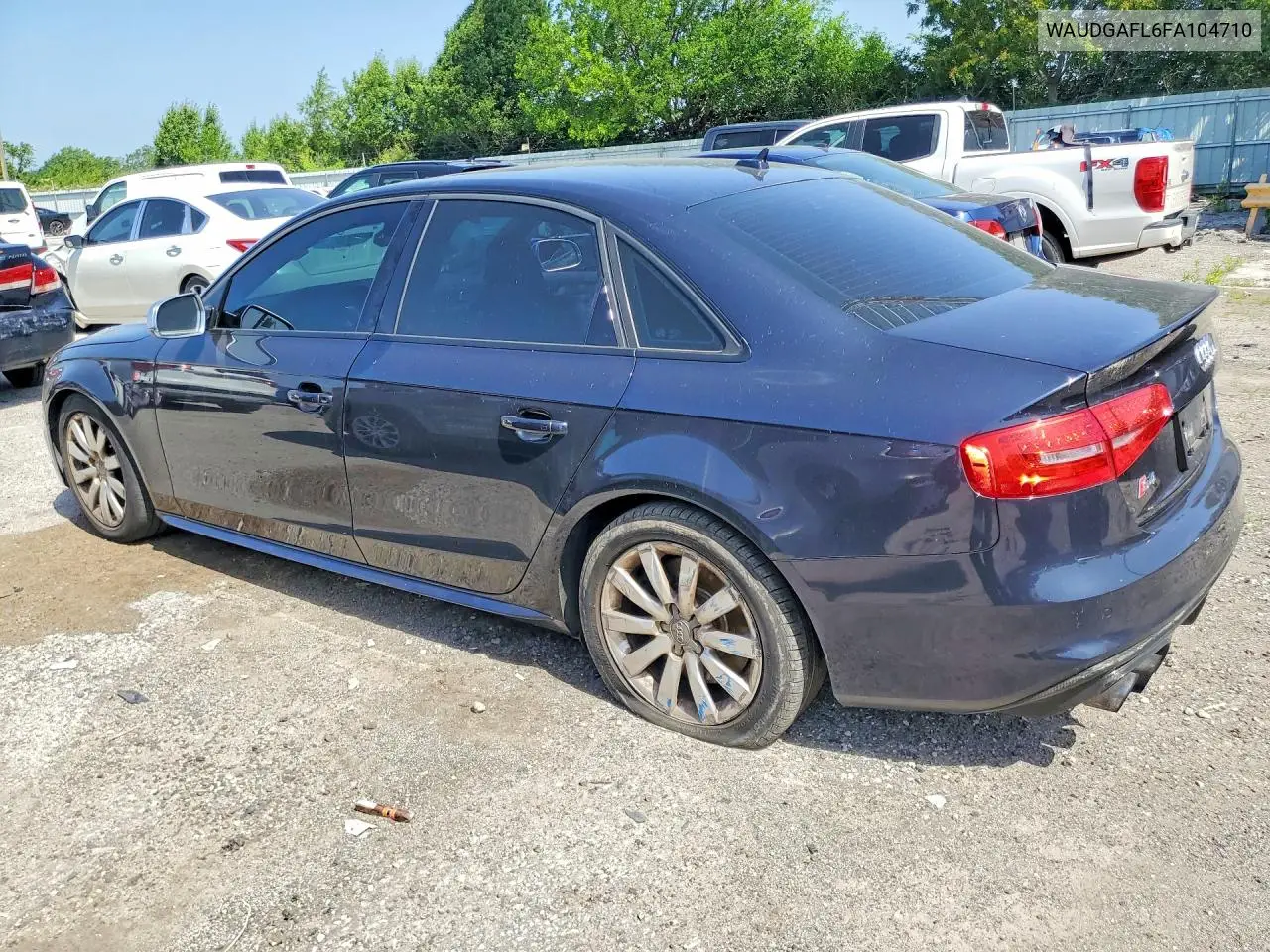 2015 Audi S4 Premium Plus VIN: WAUDGAFL6FA104710 Lot: 58989936