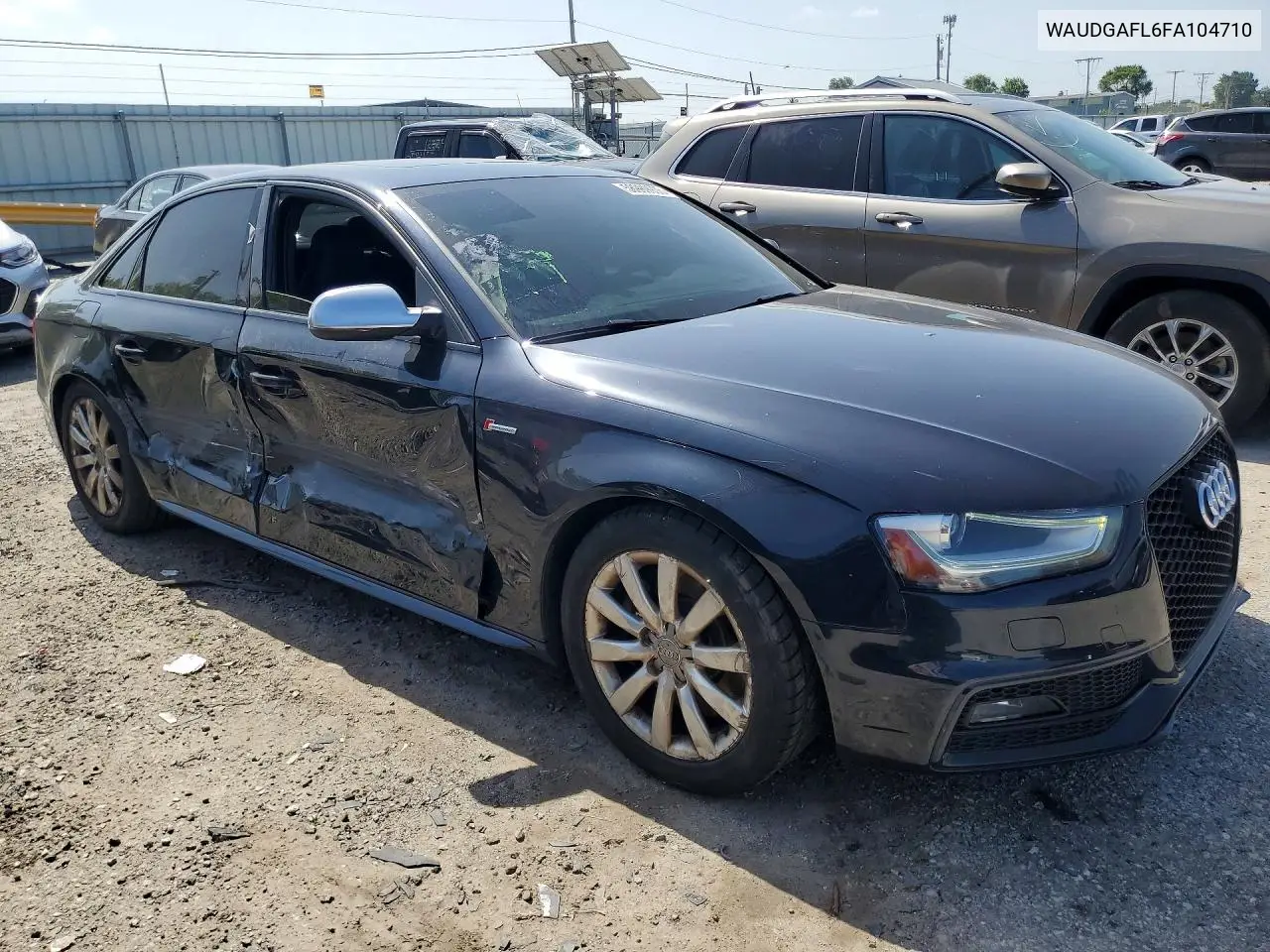 2015 Audi S4 Premium Plus VIN: WAUDGAFL6FA104710 Lot: 58989936
