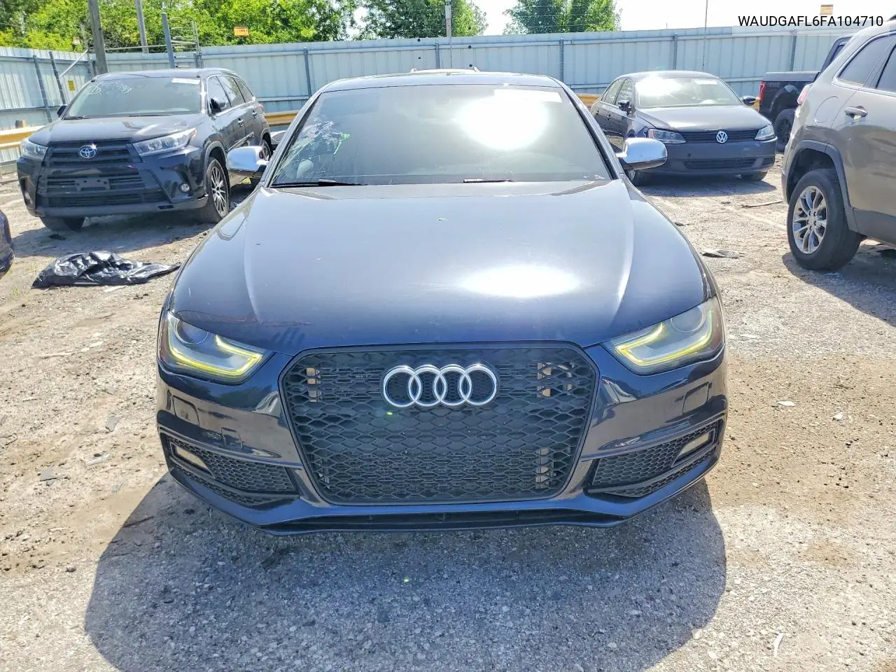 2015 Audi S4 Premium Plus VIN: WAUDGAFL6FA104710 Lot: 58989936