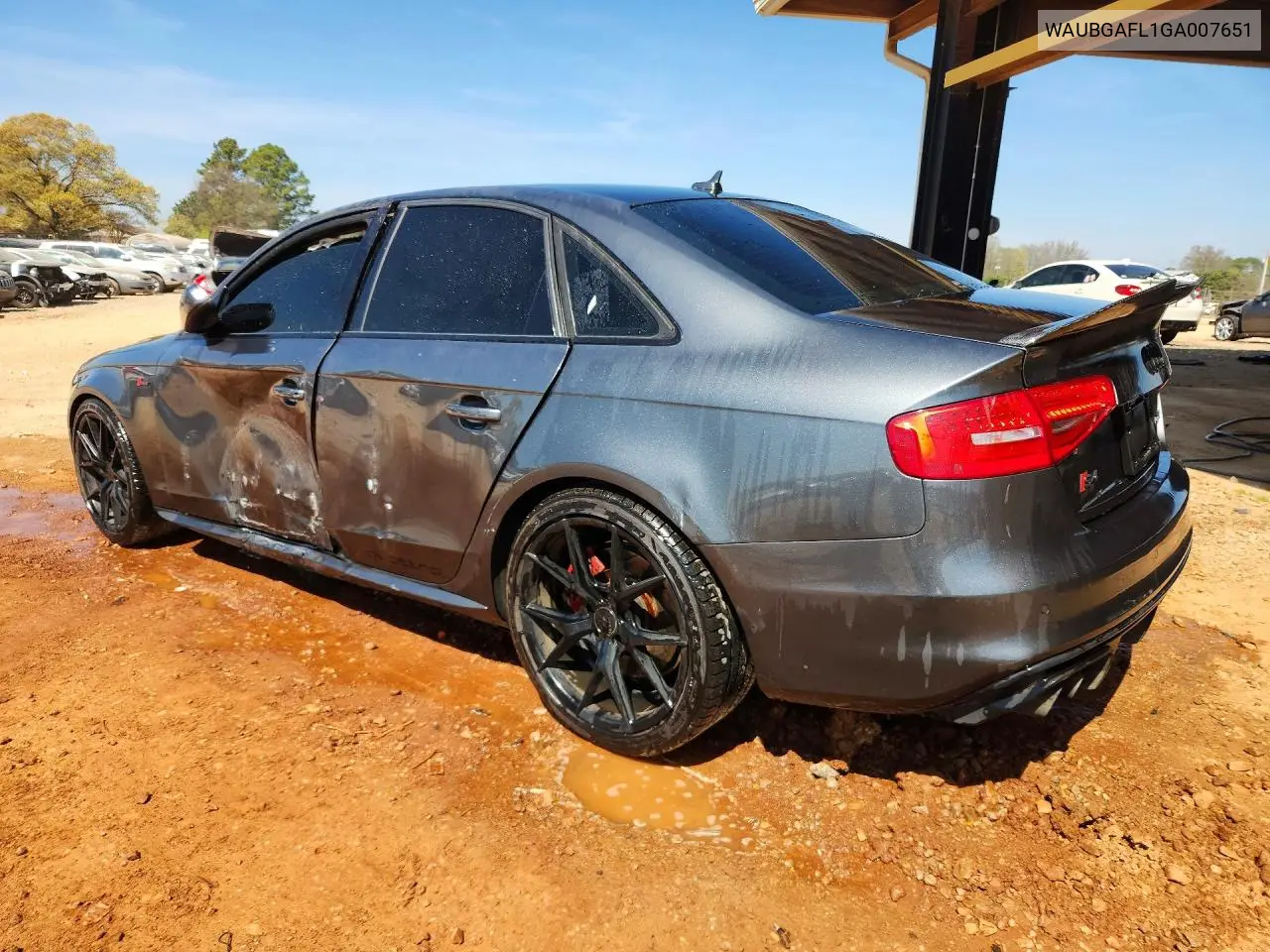 2016 Audi S4 Premium Plus VIN: WAUBGAFL1GA007651 Lot: 46818796