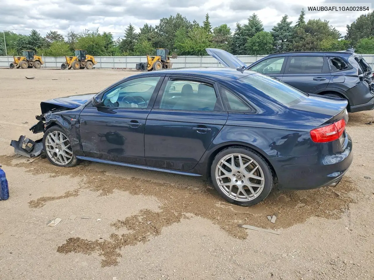 2016 Audi S4 Premium Plus VIN: WAUBGAFL1GA002854 Lot: 54083306