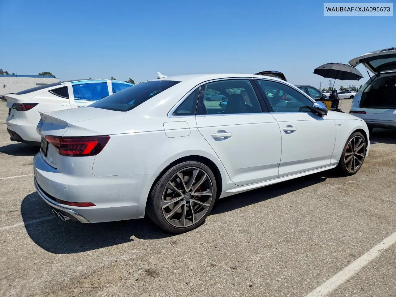 2018 Audi S4 Premium Plus VIN: WAUB4AF4XJA095673 Lot: 53590966