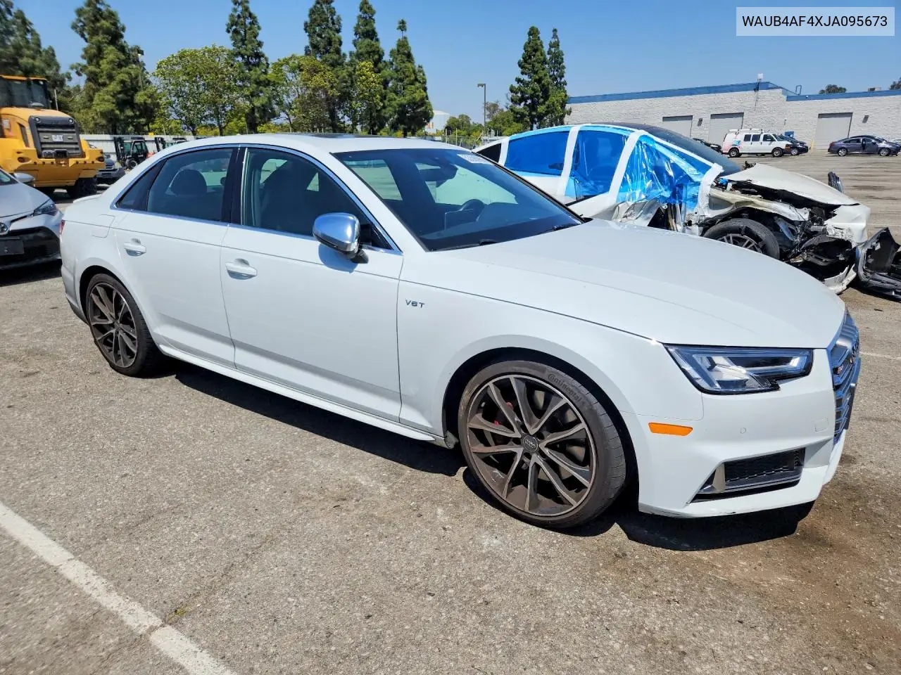 2018 Audi S4 Premium Plus VIN: WAUB4AF4XJA095673 Lot: 53590966
