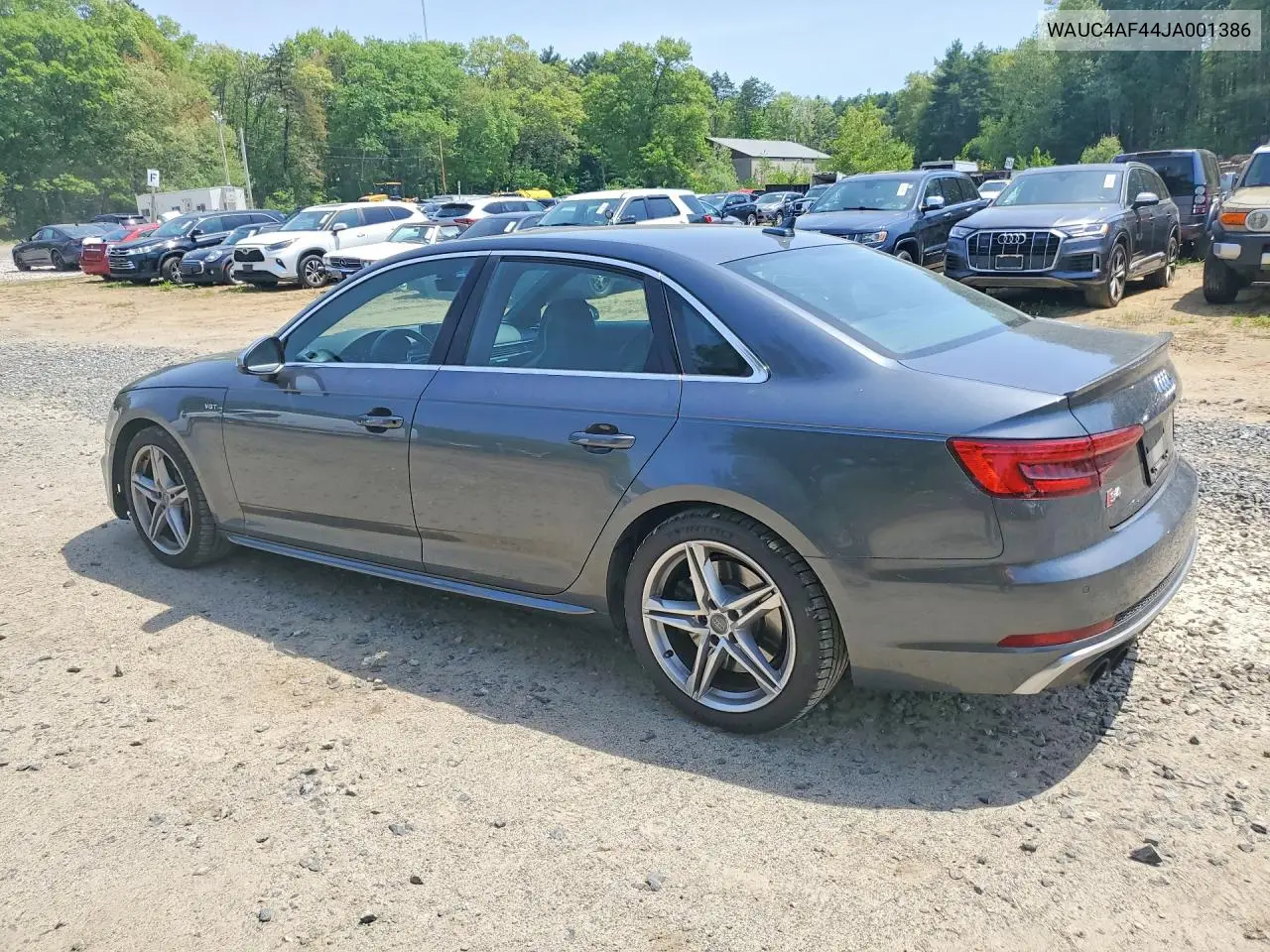 2018 Audi S4 Prestige VIN: WAUC4AF44JA001386 Lot: 54348396