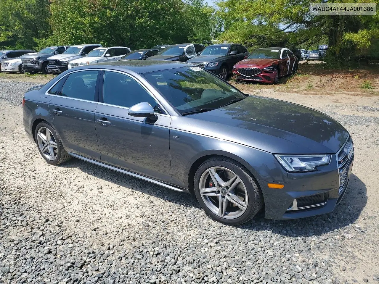2018 Audi S4 Prestige VIN: WAUC4AF44JA001386 Lot: 54348396