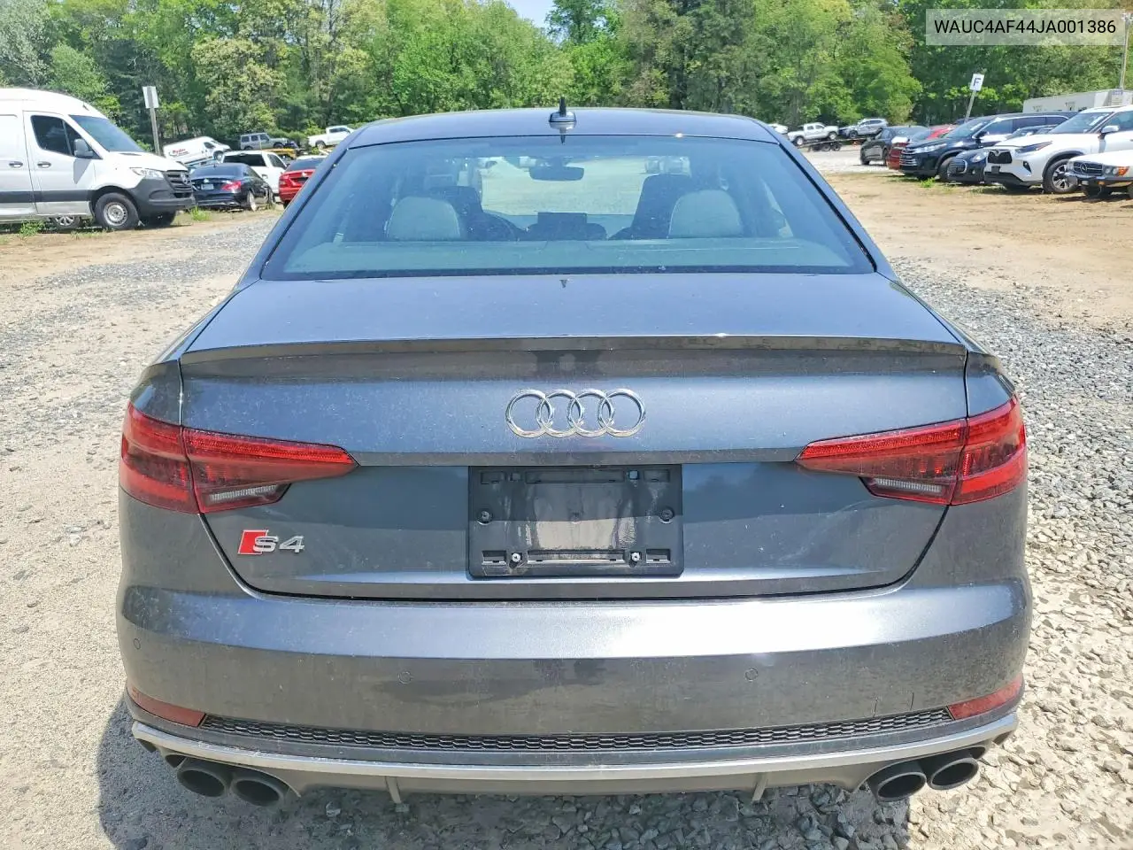 2018 Audi S4 Prestige VIN: WAUC4AF44JA001386 Lot: 54348396