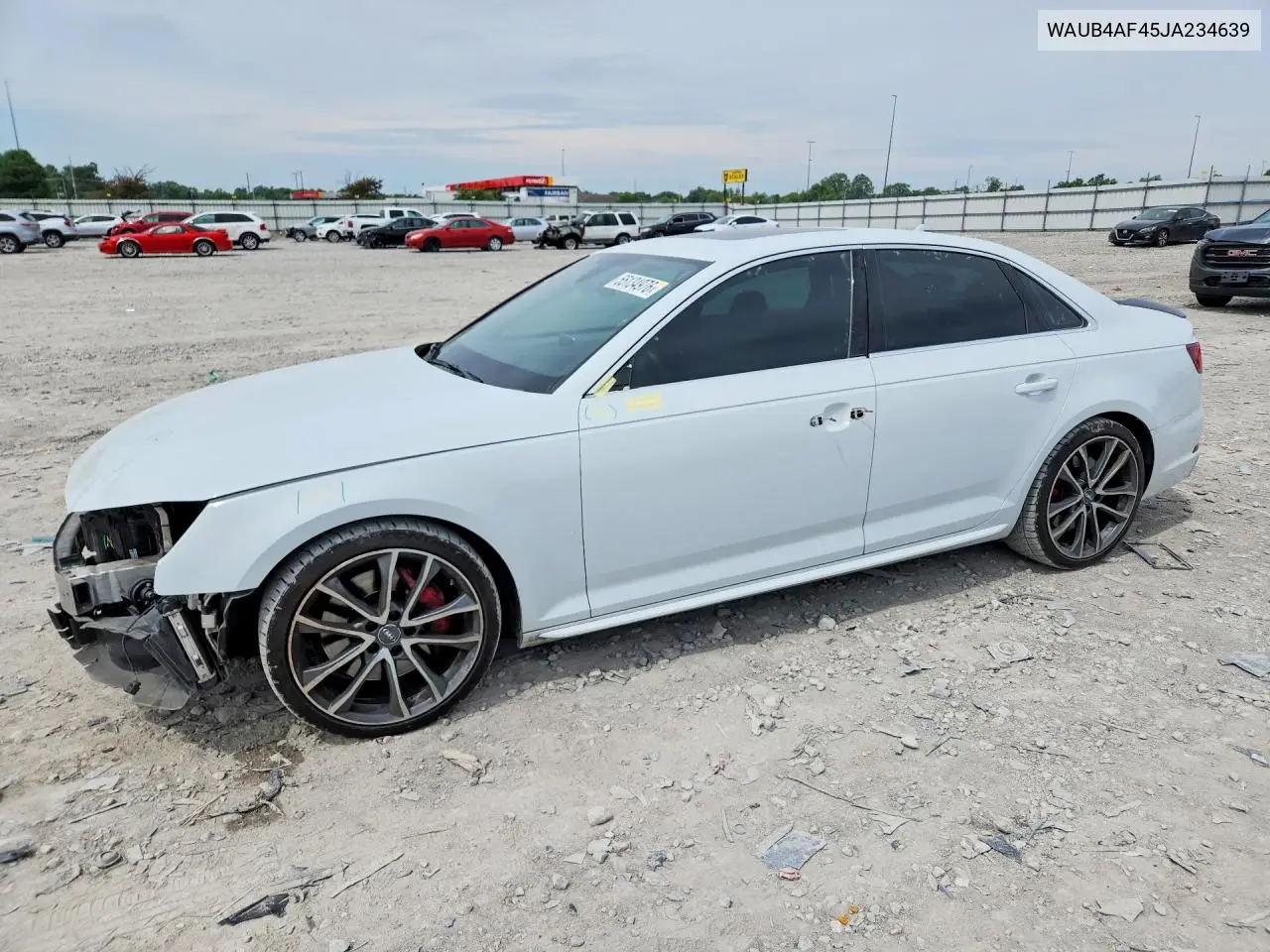 2018 Audi S4 Premium Plus VIN: WAUB4AF45JA234639 Lot: 55134976