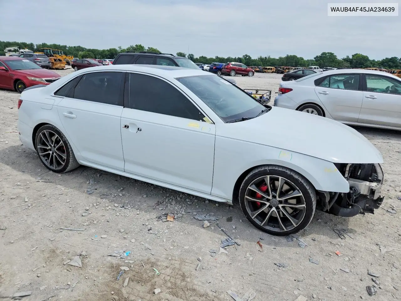 2018 Audi S4 Premium Plus VIN: WAUB4AF45JA234639 Lot: 55134976