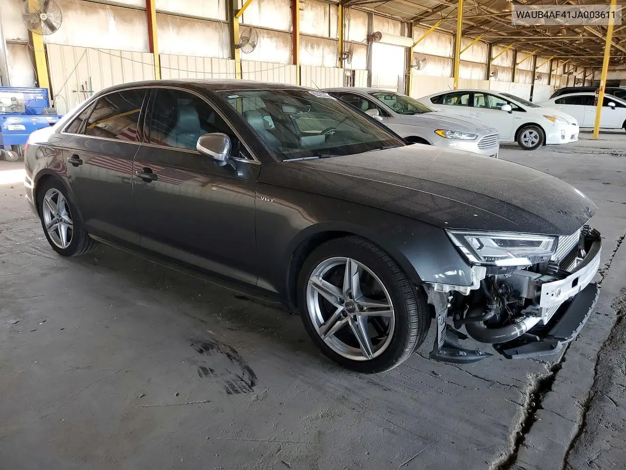 2018 Audi S4 Premium Plus VIN: WAUB4AF41JA003611 Lot: 60425556