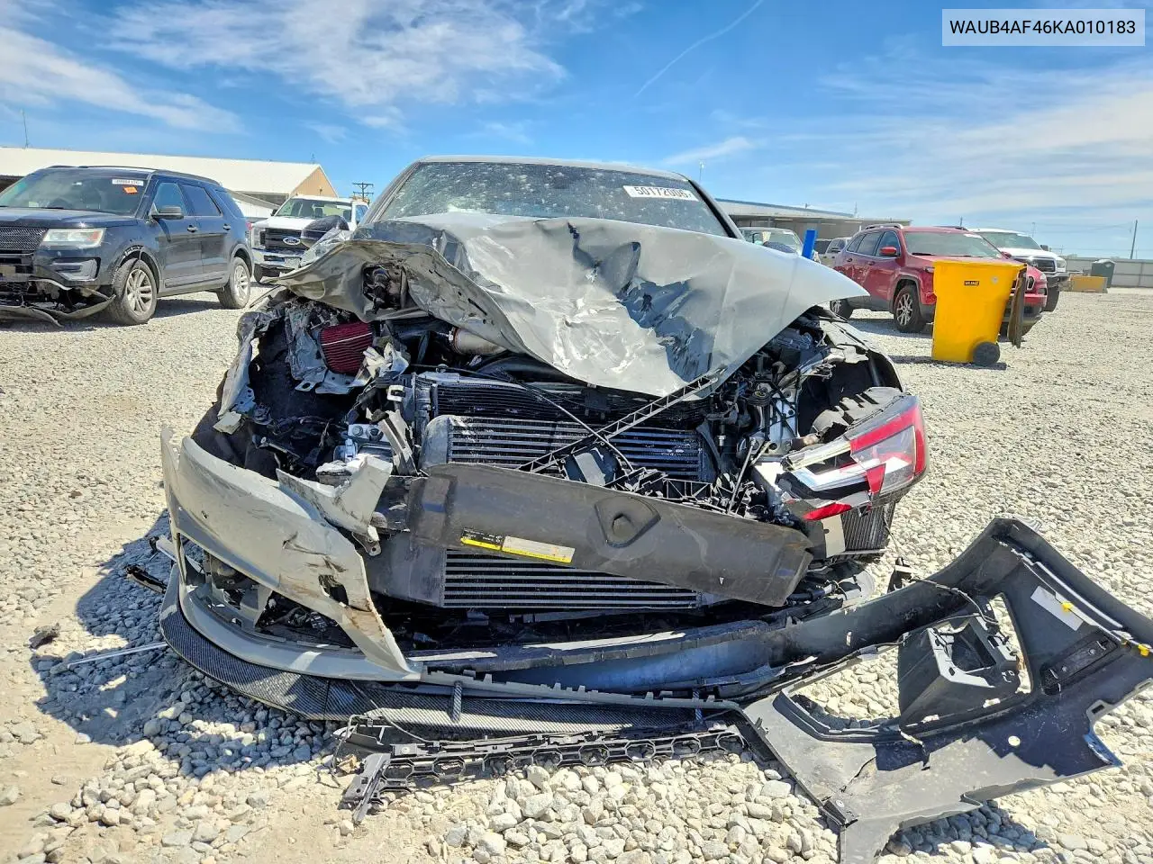 2019 Audi S4 Premium Plus VIN: WAUB4AF46KA010183 Lot: 50172006