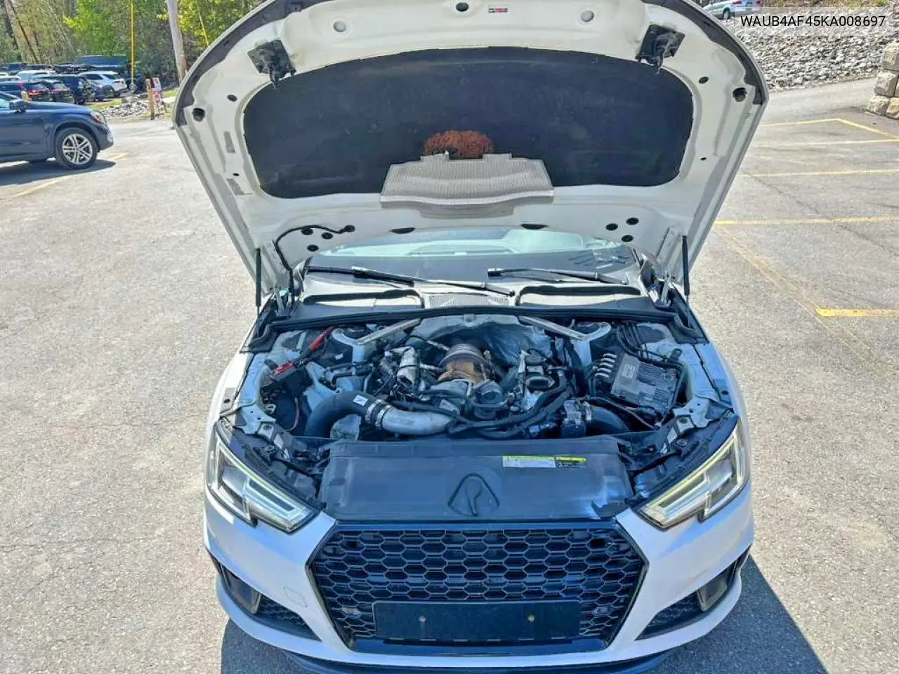 2019 Audi S4 Premium Plus VIN: WAUB4AF45KA008697 Lot: 52094976