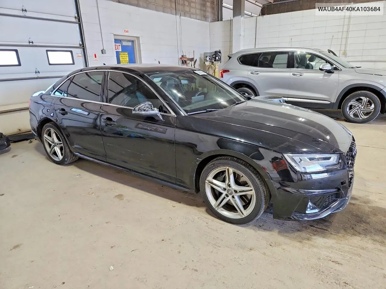 2019 Audi S4 Premium Plus VIN: WAUB4AF40KA103684 Lot: 53963956