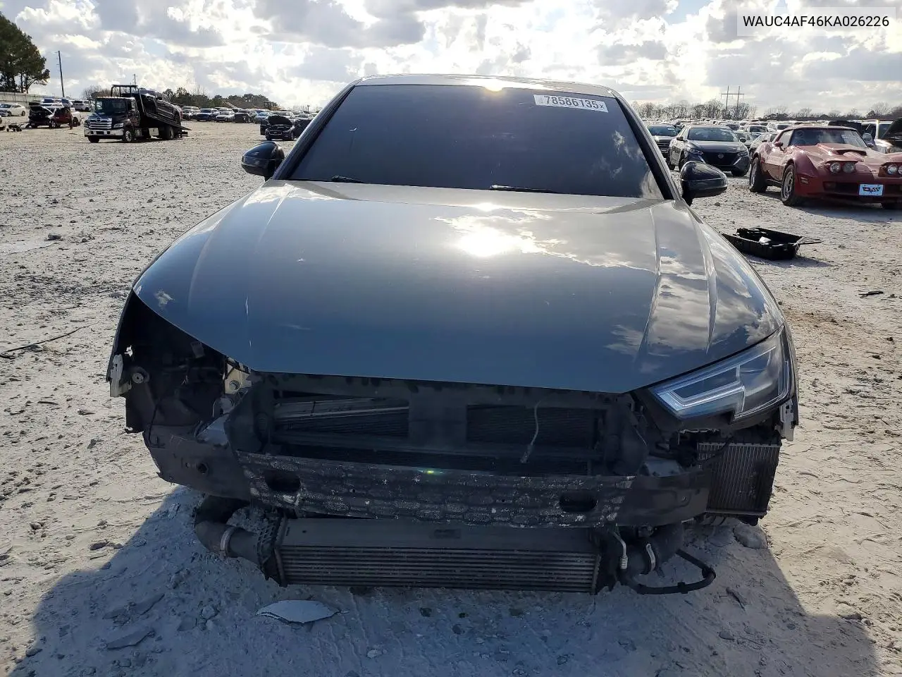 2019 Audi S4 Prestige VIN: WAUC4AF46KA026226 Lot: 78586135
