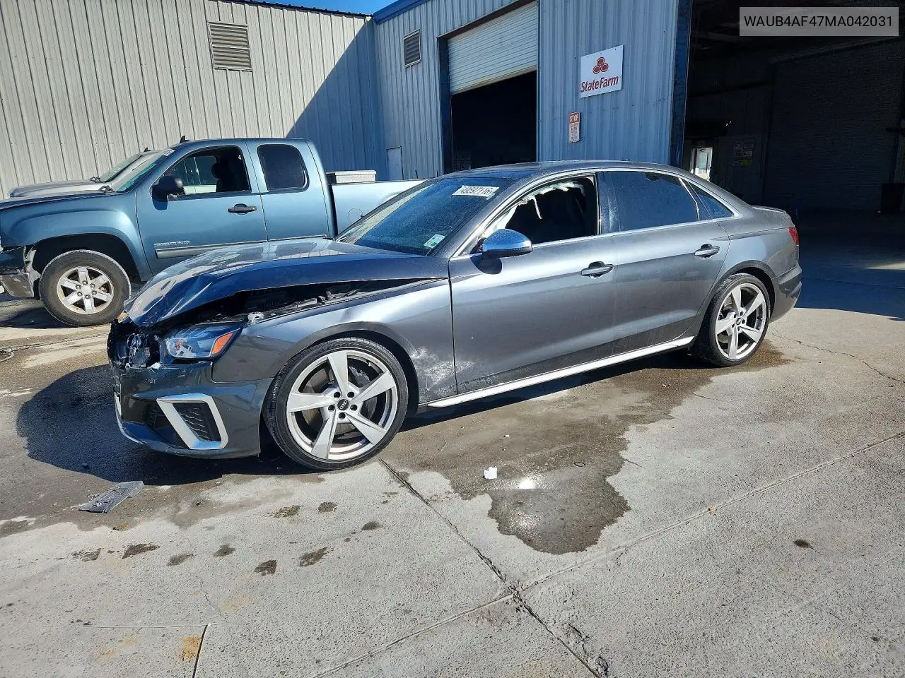 2021 Audi S4 Premium Plus VIN: WAUB4AF47MA042031 Lot: 49597116
