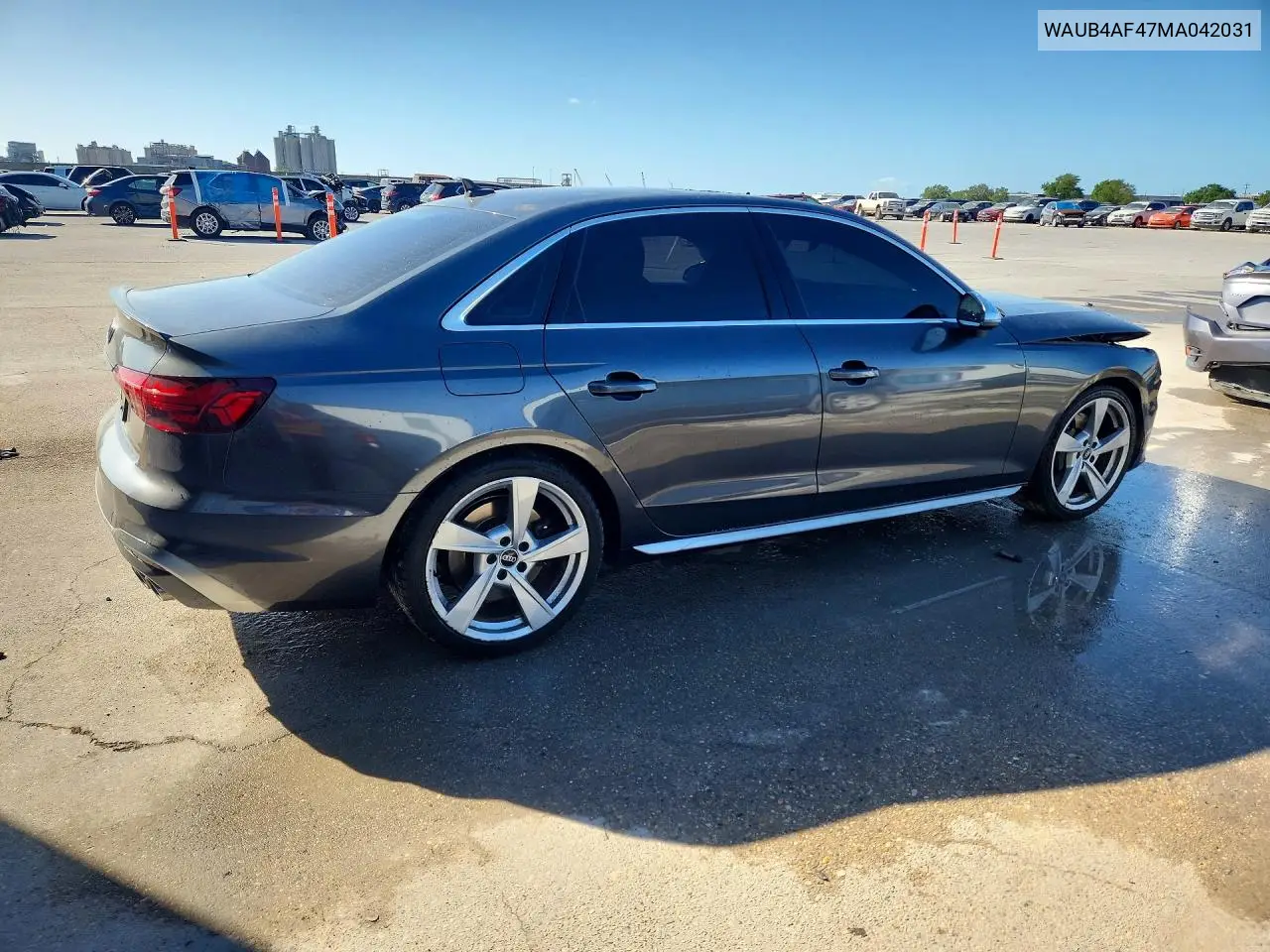 2021 Audi S4 Premium Plus VIN: WAUB4AF47MA042031 Lot: 49597116