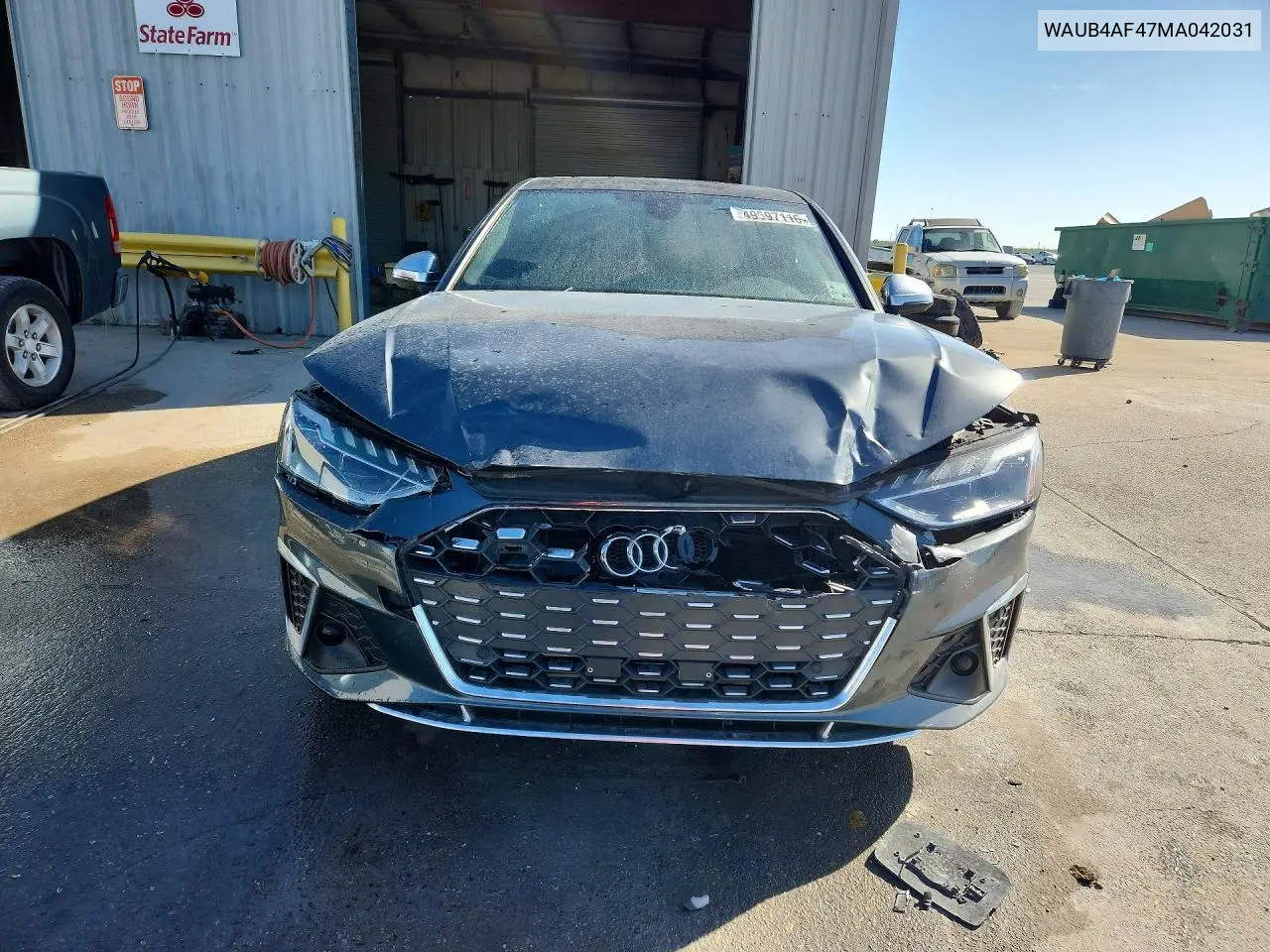 2021 Audi S4 Premium Plus VIN: WAUB4AF47MA042031 Lot: 49597116