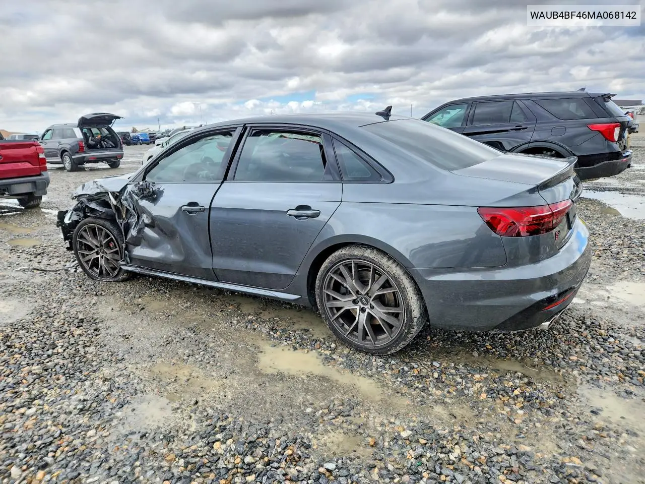 2021 Audi S4 Premium Plus VIN: WAUB4BF46MA068142 Lot: 52601106