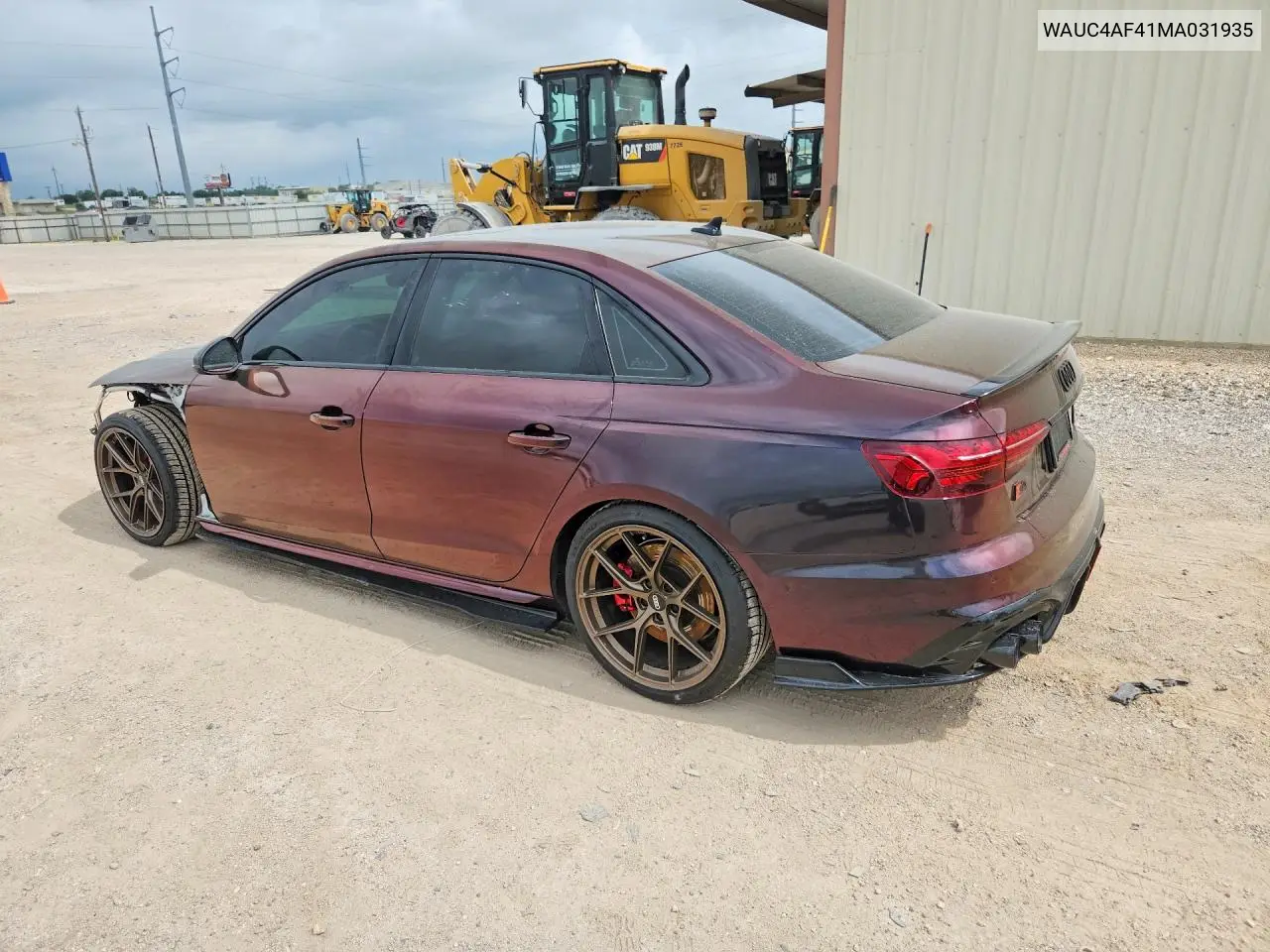 2021 Audi S4 Prestige VIN: WAUC4AF41MA031935 Lot: 54249226