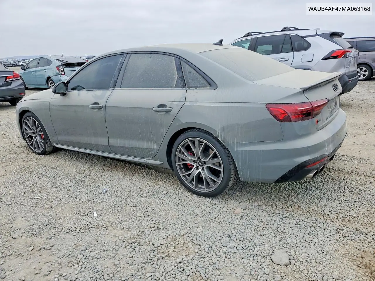 2021 Audi S4 Premium Plus VIN: WAUB4AF47MA063168 Lot: 58579406