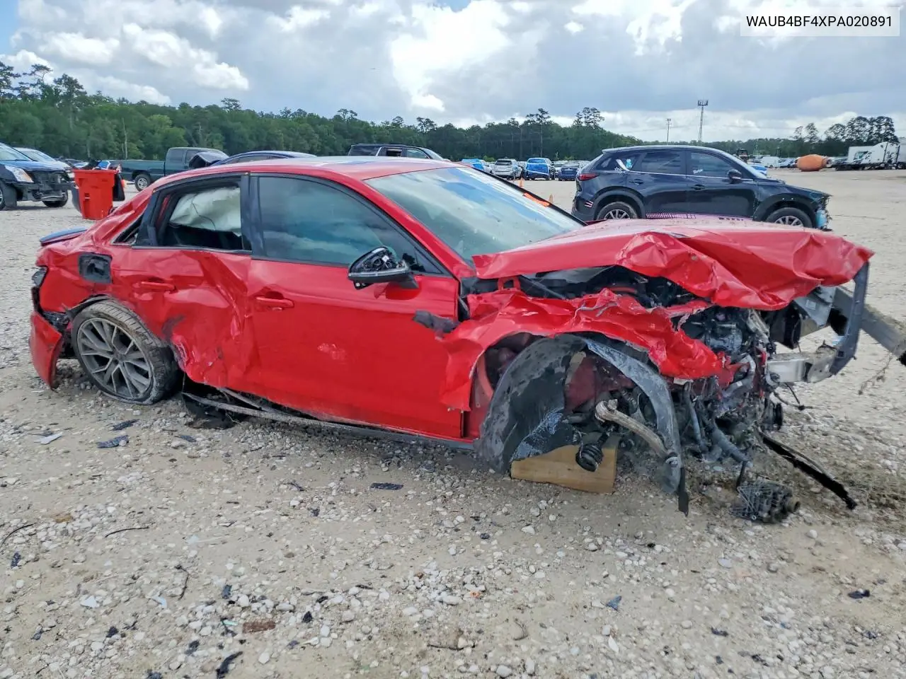2023 Audi S4 Premium Plus VIN: WAUB4BF4XPA020891 Lot: 51006346