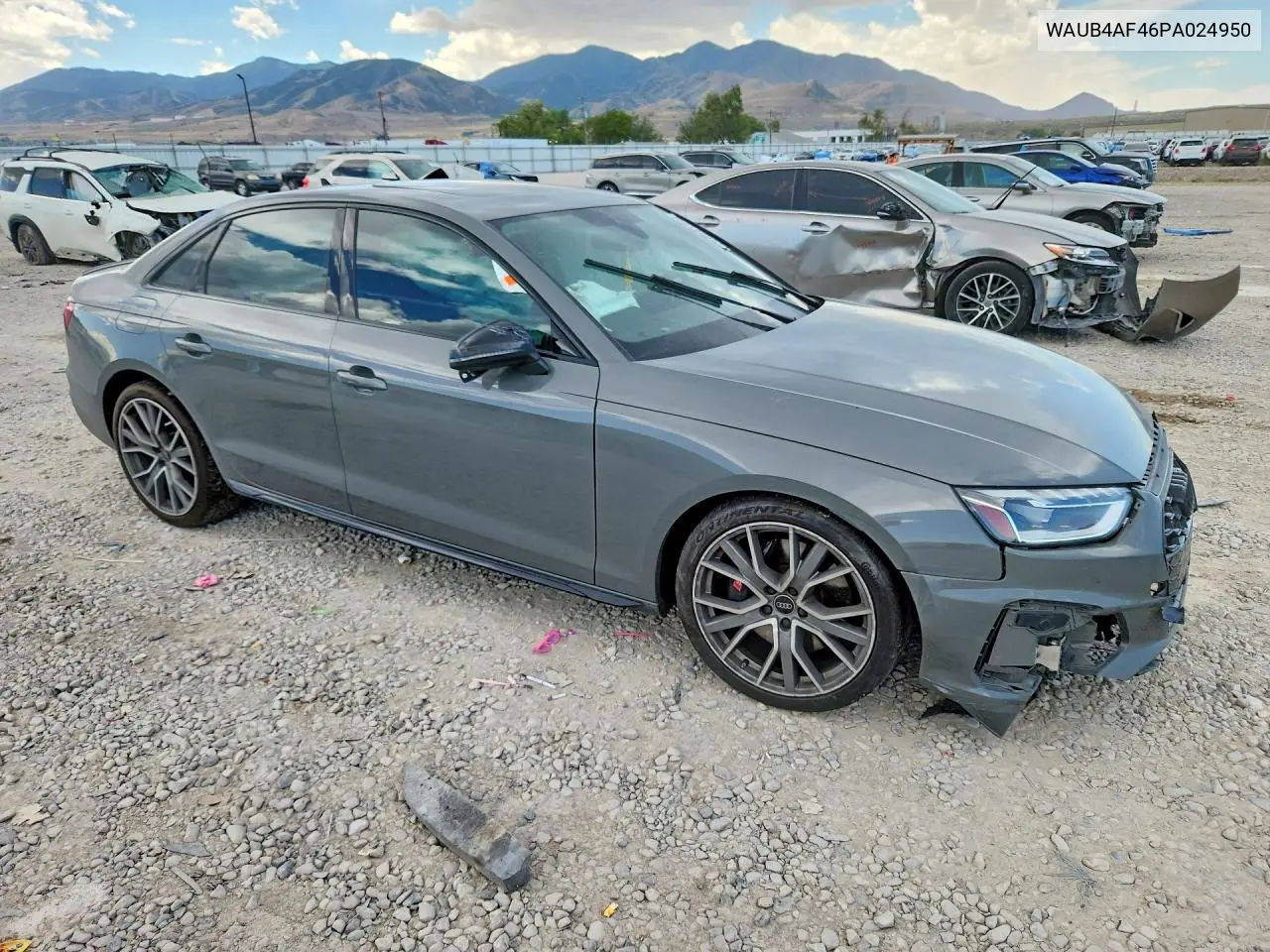 2023 Audi S4 Premium Plus VIN: WAUB4AF46PA024950 Lot: 58061606