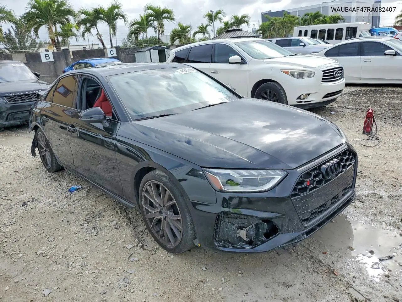 2024 Audi S4 Premium Plus VIN: WAUB4AF47RA082407 Lot: 48385566