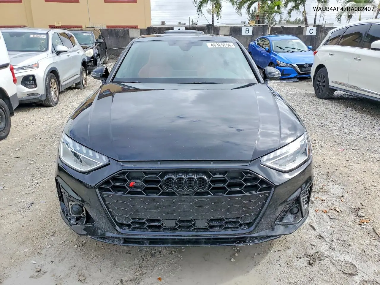 2024 Audi S4 Premium Plus VIN: WAUB4AF47RA082407 Lot: 48385566
