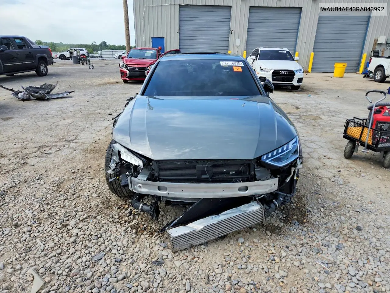 2024 Audi S4 Premium Plus VIN: WAUB4AF43RA043992 Lot: 53776826